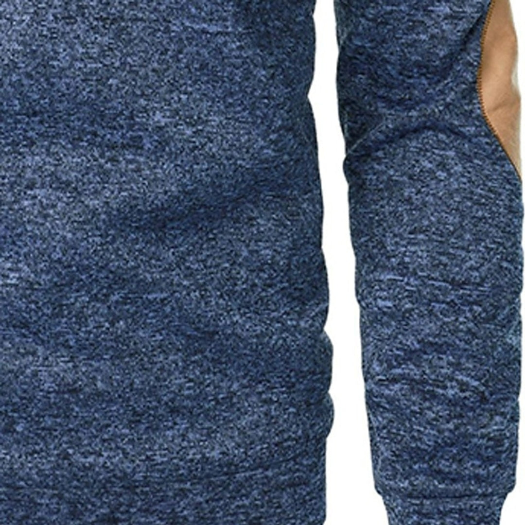 Sweatshirt à col boutonné pour homme