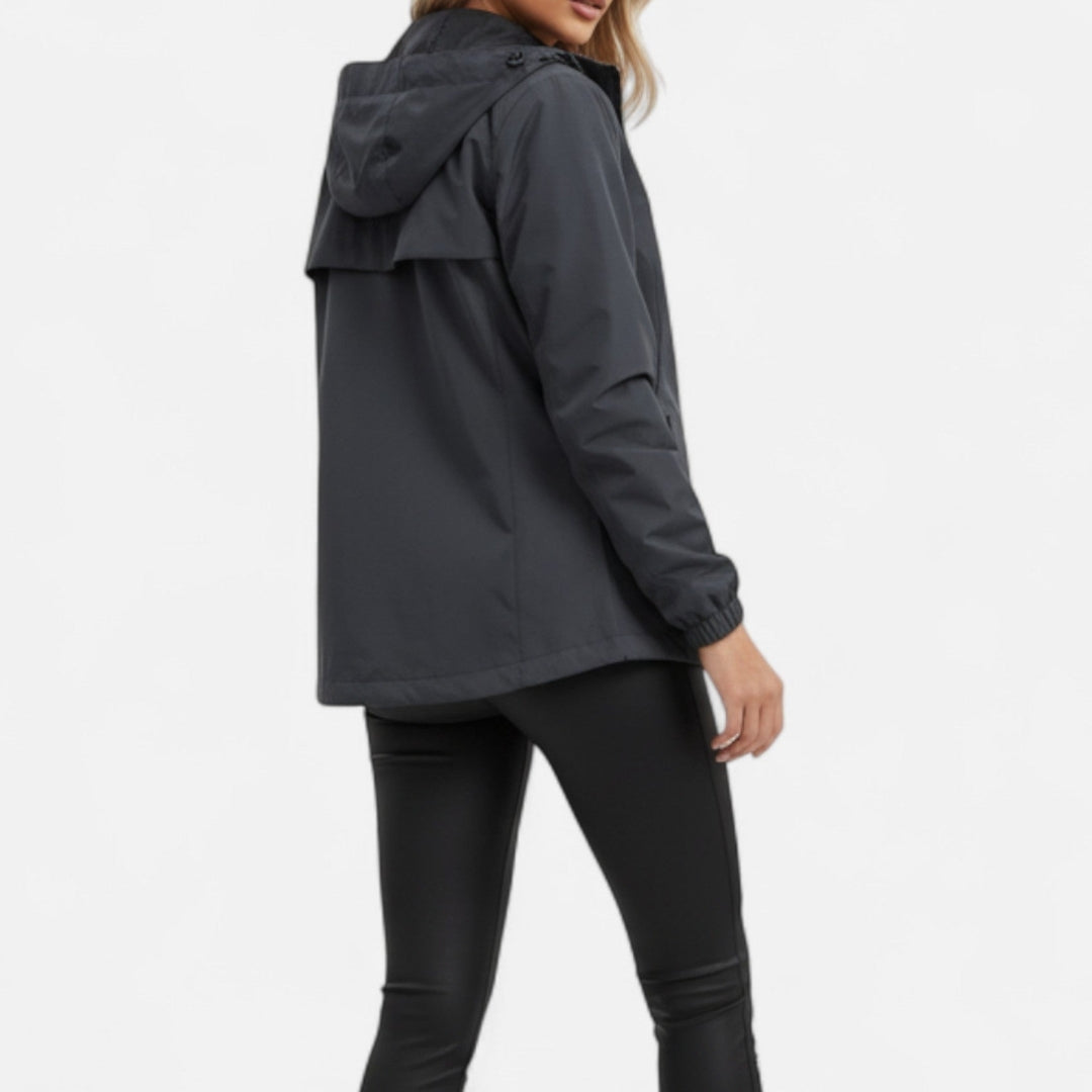 Veste à capuche zippée avec poches pour homme