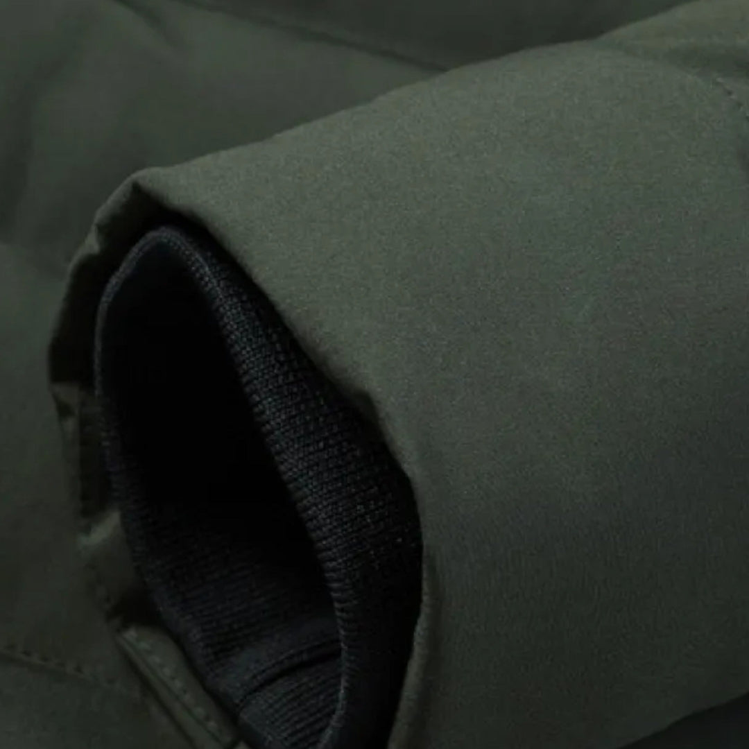 Veste zippée rembourrée à capuche pour homme