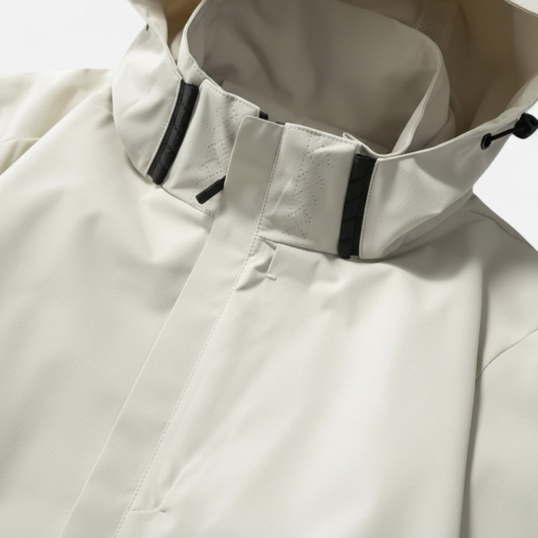 Veste à capuche zippée avec poches pour homme