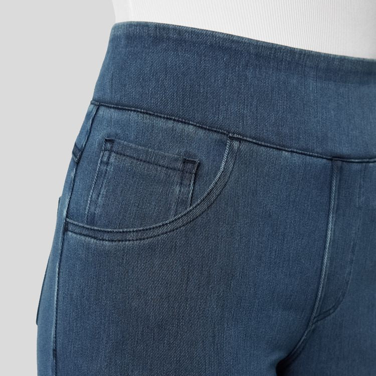 Pantalon Femme | Jambe Large et Coupe Droite en Denim
