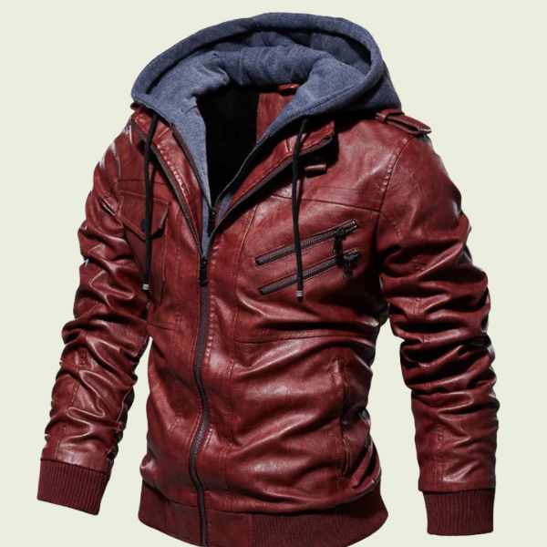 Veste extérieure à capuche pour hommes