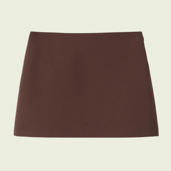 Veste courte à boutons et jupe mini assortie pour femme