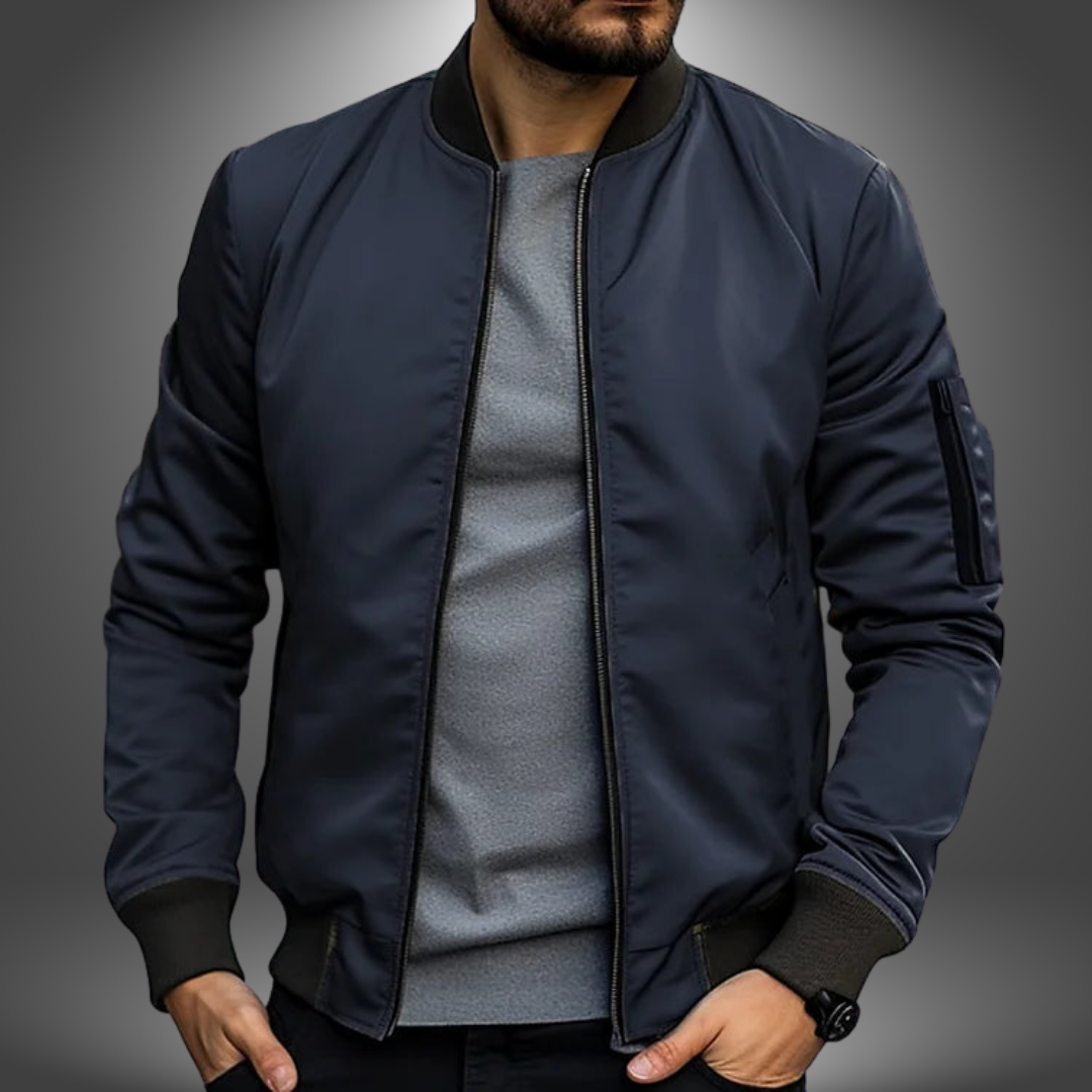 Veste légère homme Coupe droite fonctionnelle Tissu déperlant Mi-saison