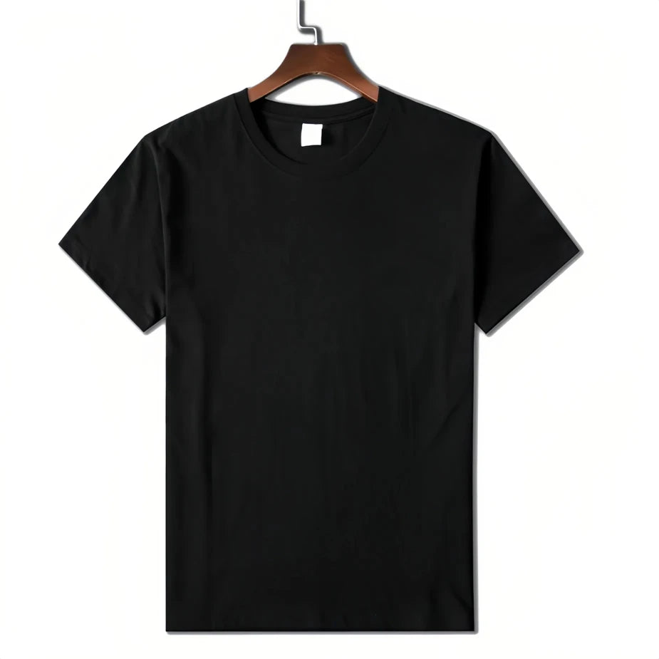 T-Shirt Manches Courtes à Col Rond pour Homme