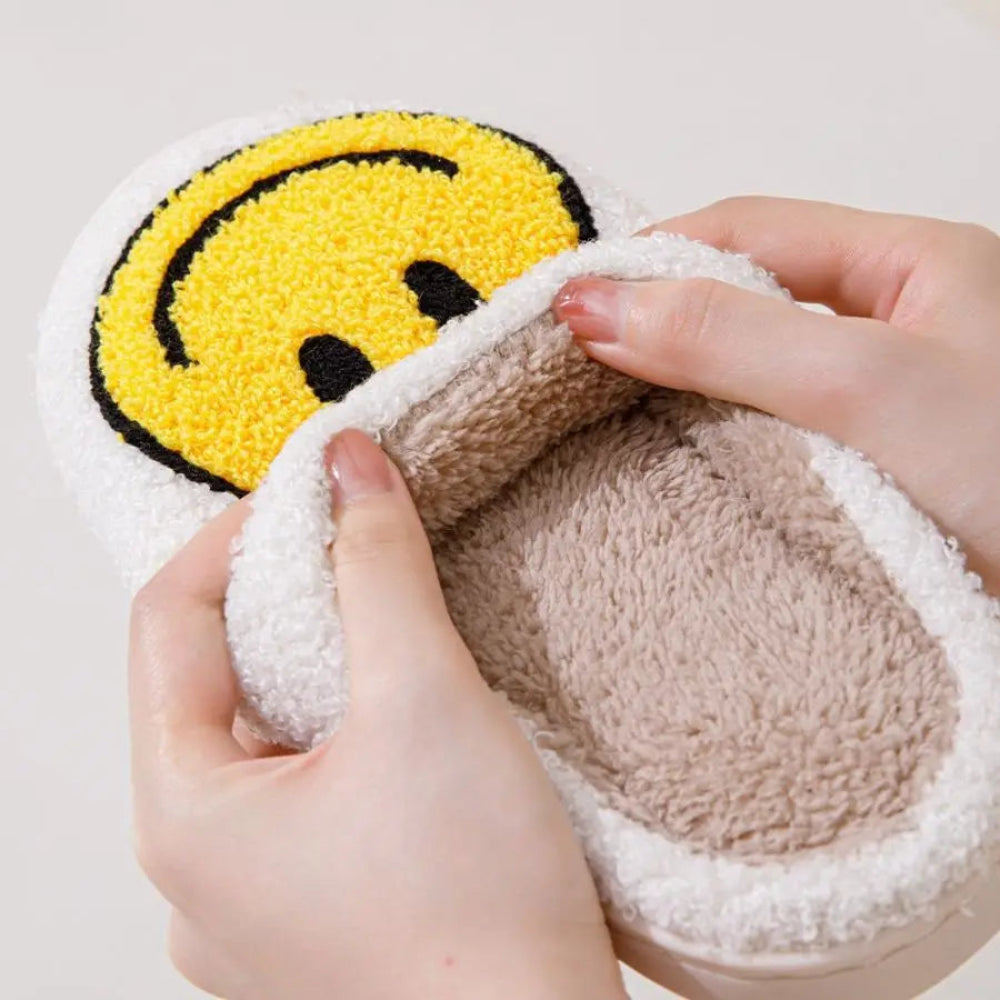 Chaussons d'intérieur en textile pour femme, automne/hiver, motif fantaisie, semelle plate