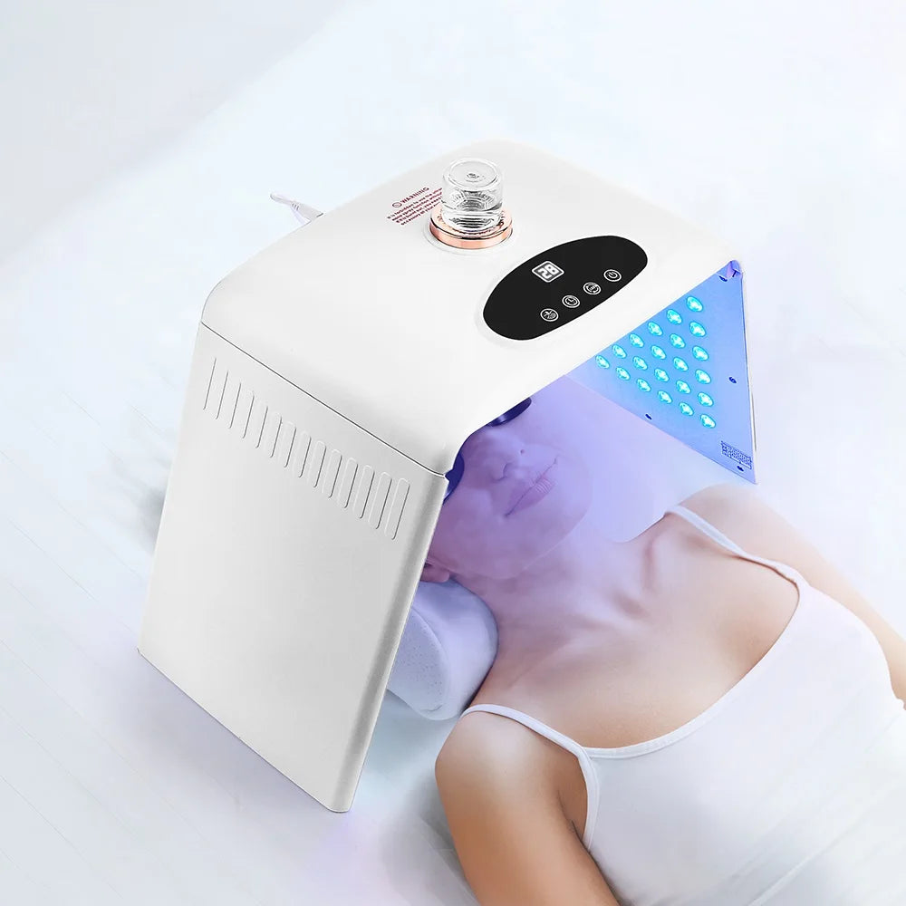 LumiGlow Pro – 7-Kleuren LED Huidtherapie met Nano Hydratatie