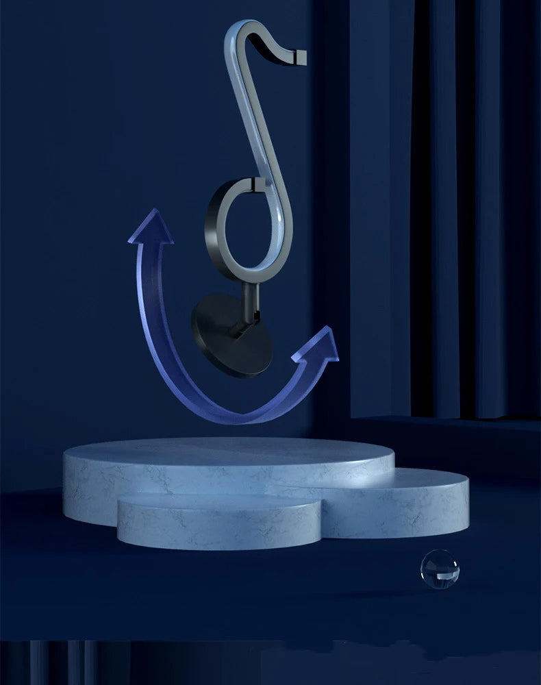 NotyLight - Muzieknoot Tafel/Wandlamp