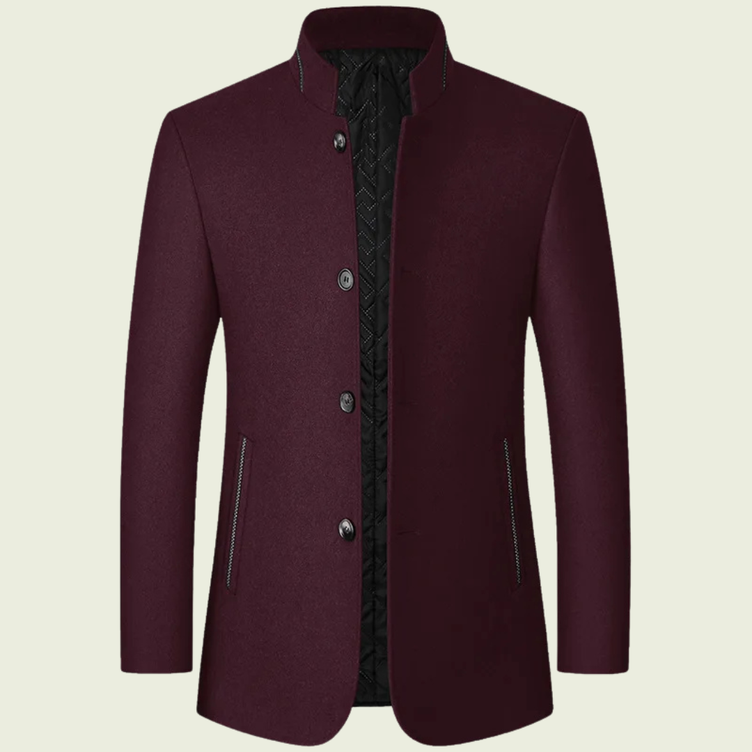 Manteau Trench pour Homme | Tissu Mélangé