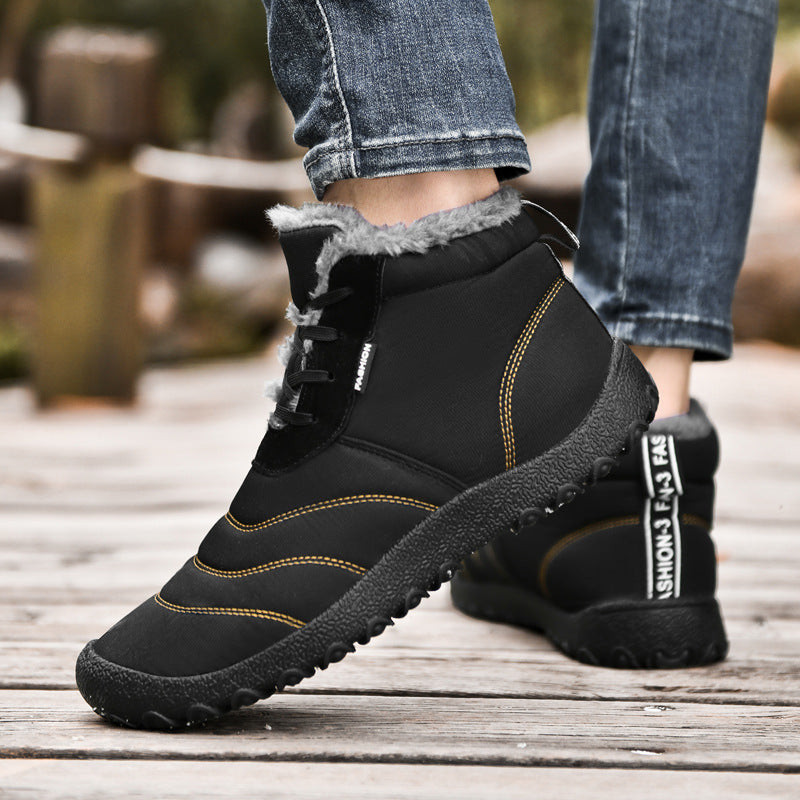 Bottes homme avec doublure synthétique