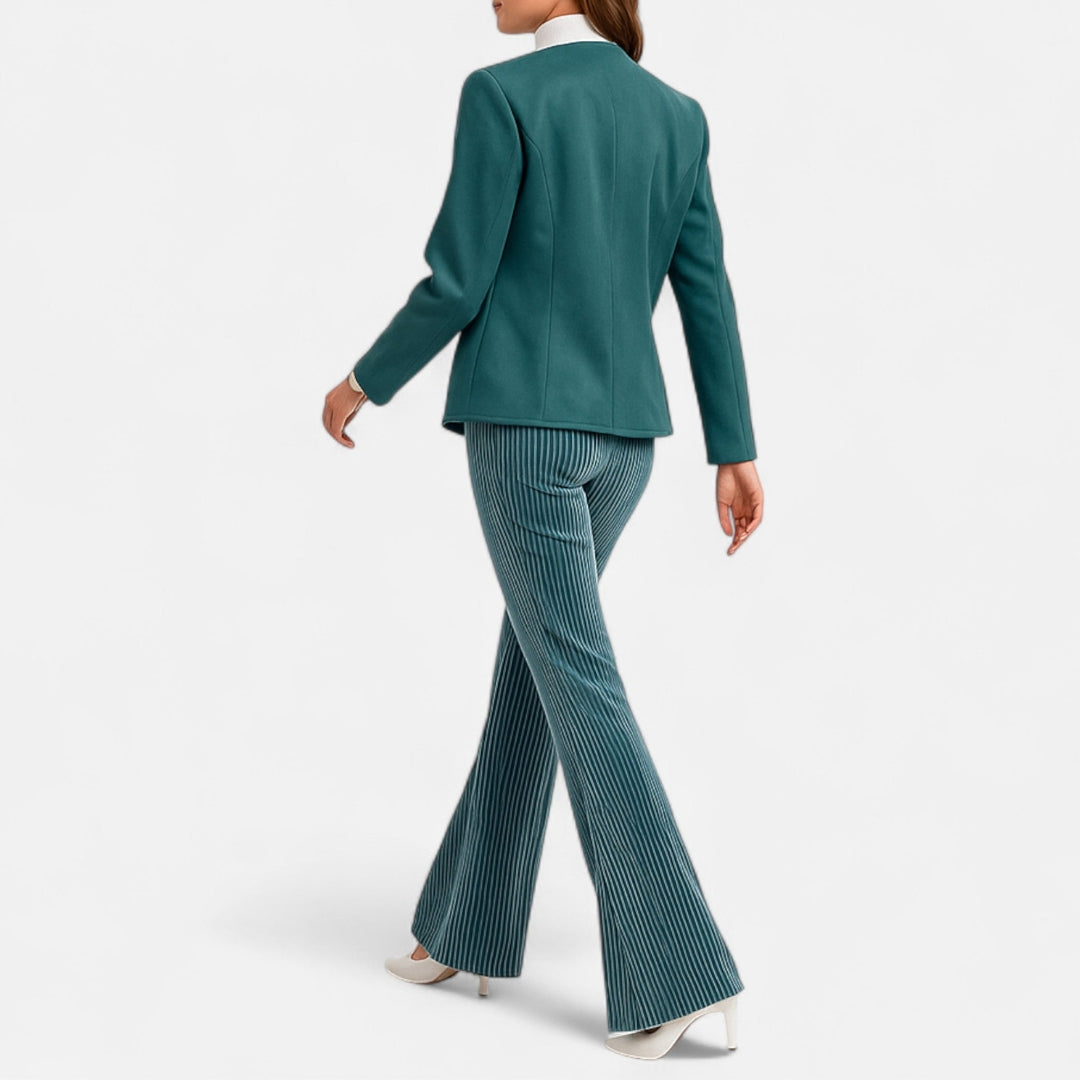 Veste zippée à manches longues pour femme