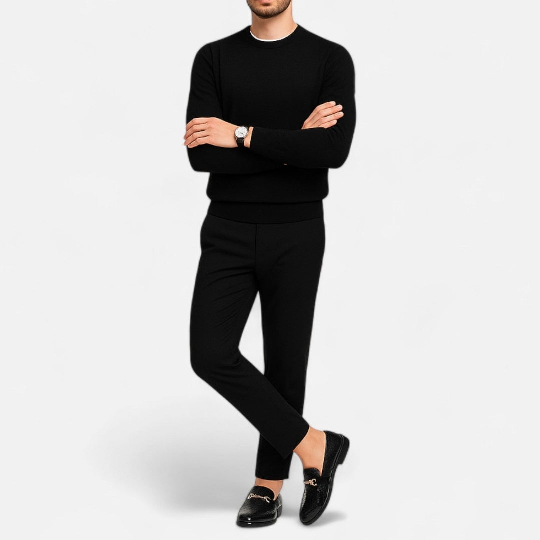 Mocassins à enfiler texturés avec détail métallique pour homme