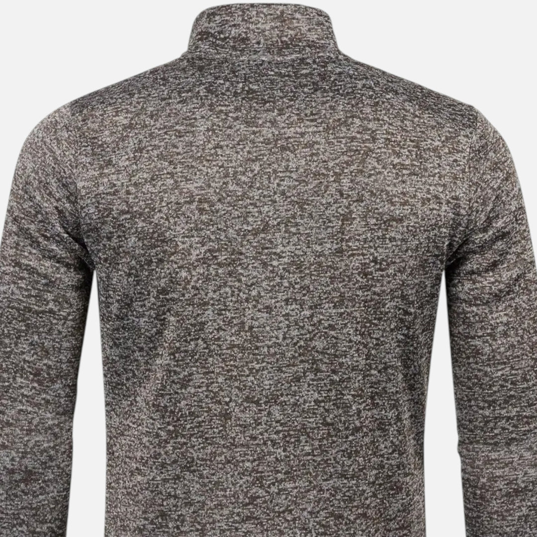 Veste sweat zippée à col montant pour homme