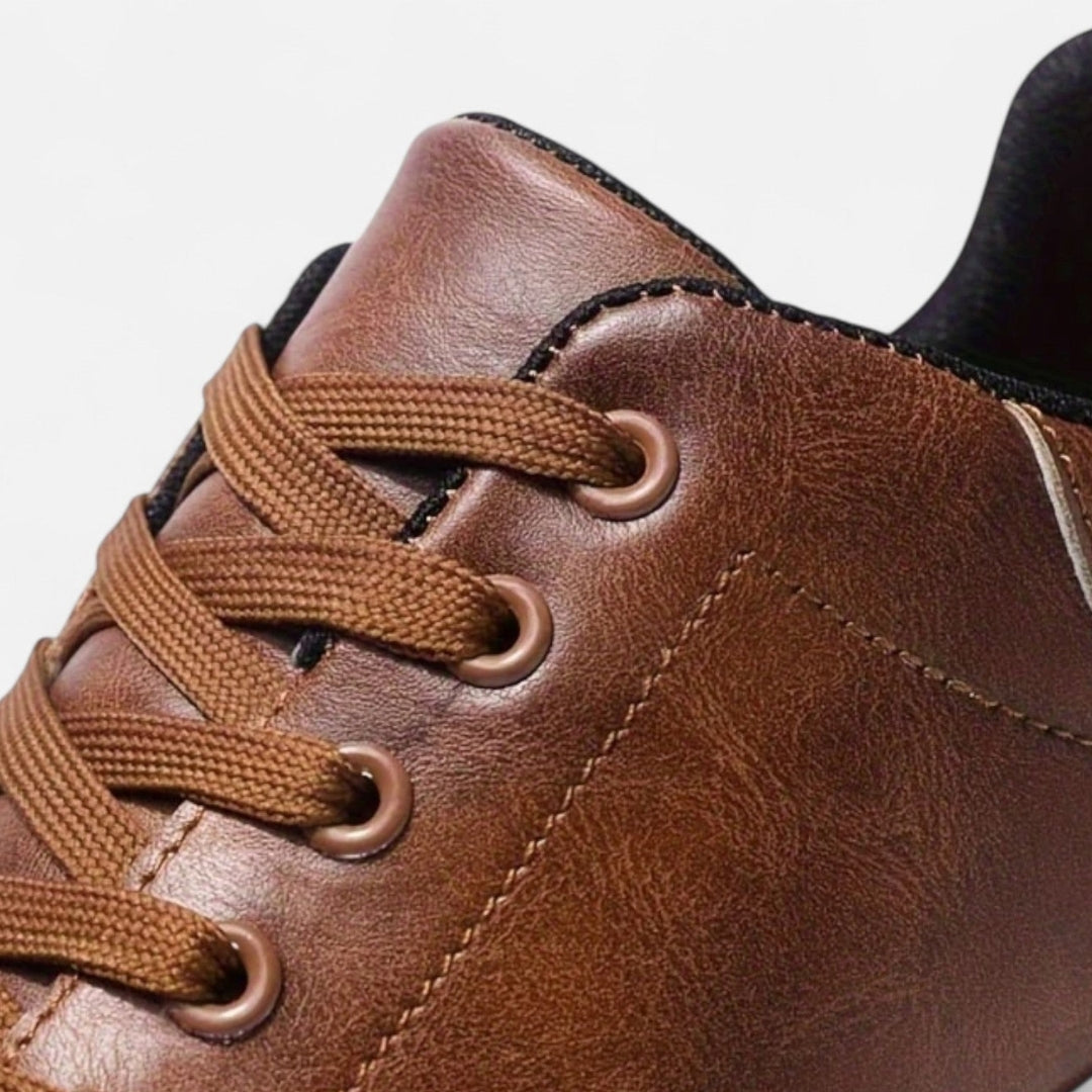 Baskets basses à lacets pour homme