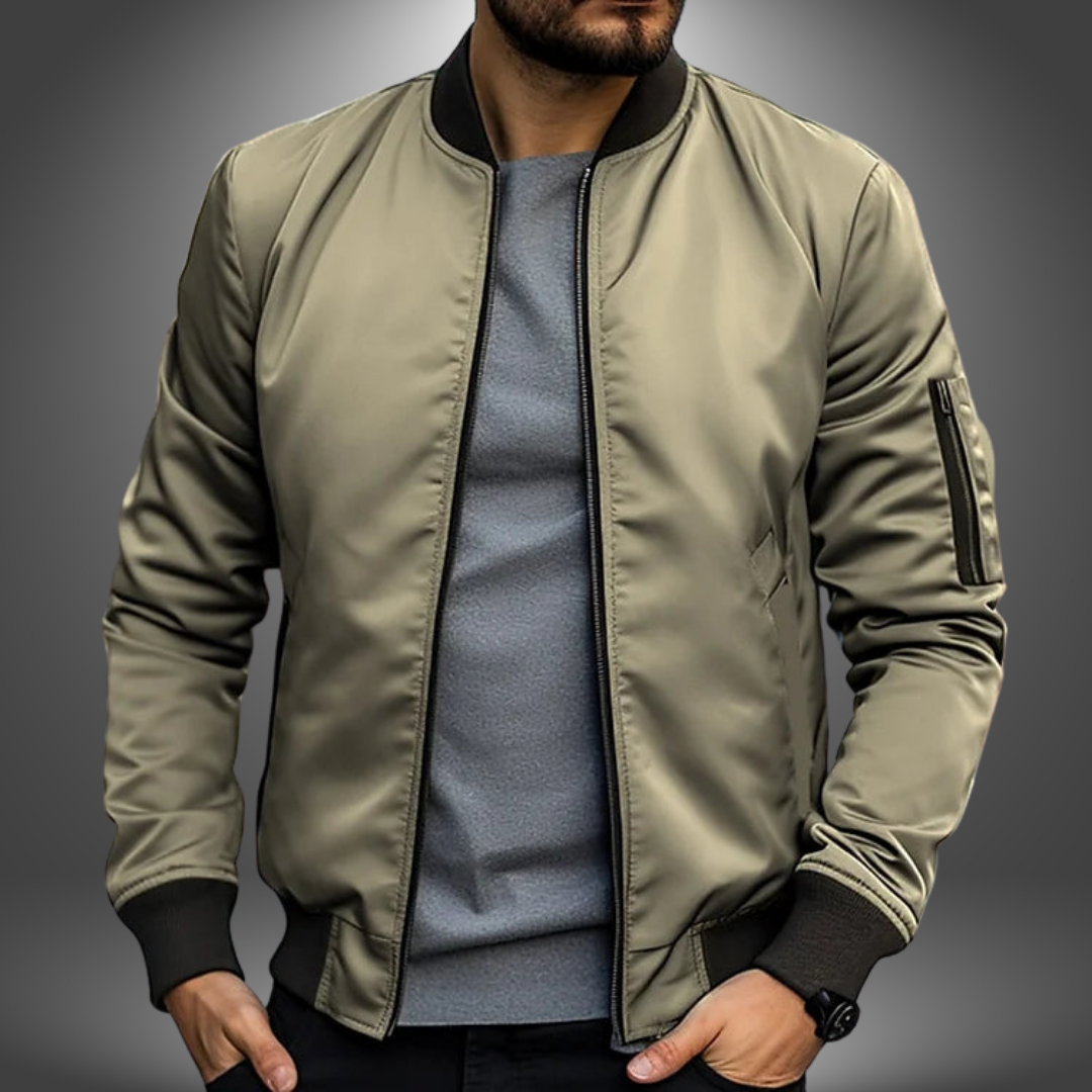 Veste légère homme Coupe droite fonctionnelle Tissu déperlant Mi-saison