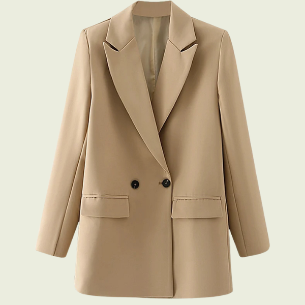 Veste Cintrée à Manches Longues pour Femme