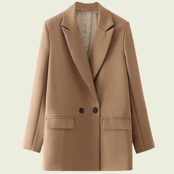 Veste Cintrée à Manches Longues pour Femme