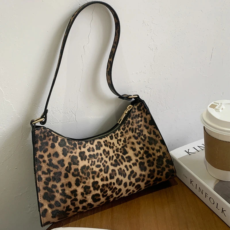 Sac à bandoulière imprimé animal pour femmes