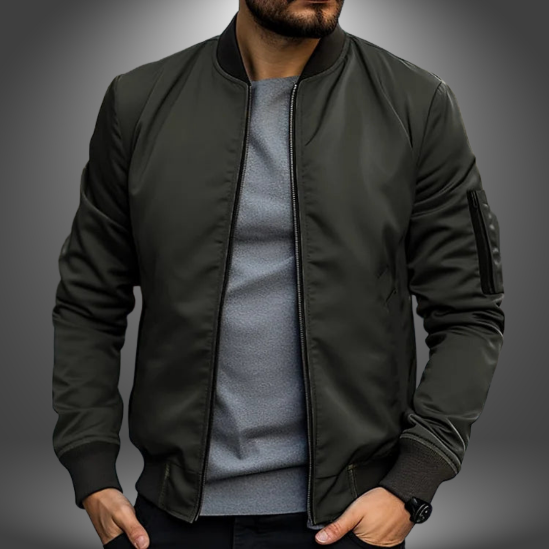 Veste légère homme Coupe droite fonctionnelle Tissu déperlant Mi-saison