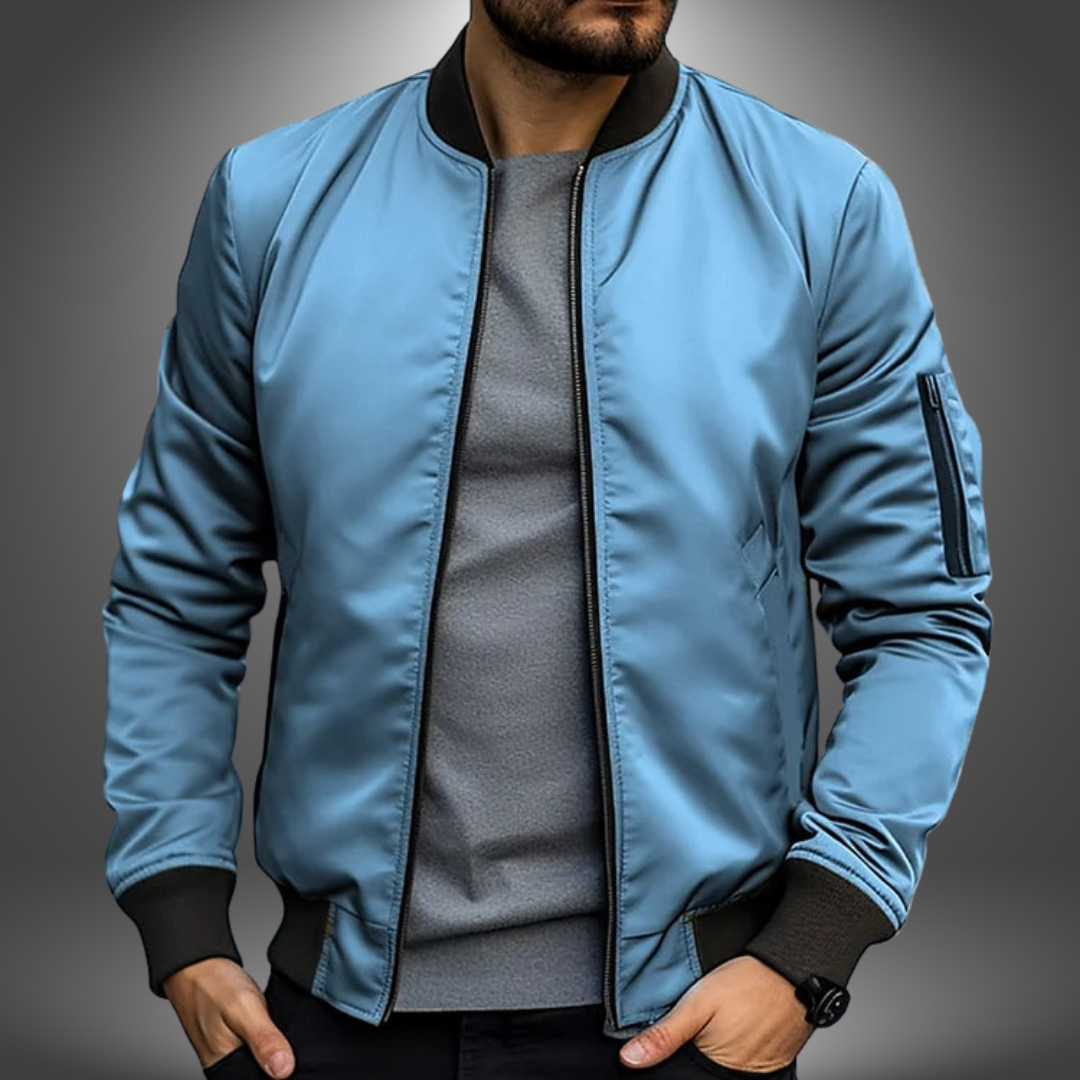 Veste légère homme Coupe droite fonctionnelle Tissu déperlant Mi-saison
