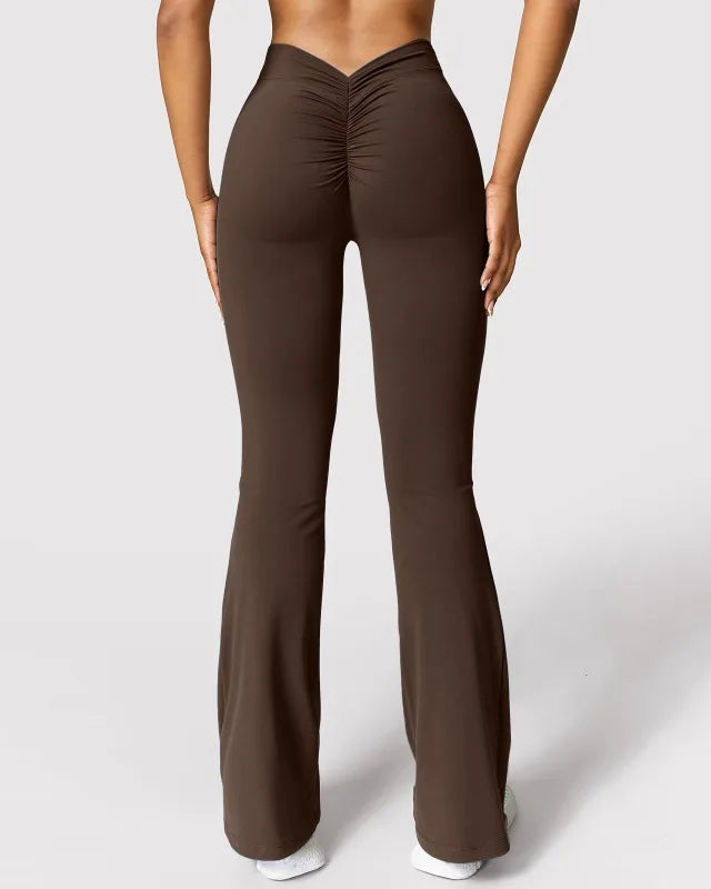 Legging Évasé Taille Haute pour Femme