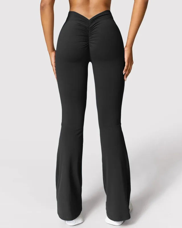 Legging Évasé Taille Haute pour Femme