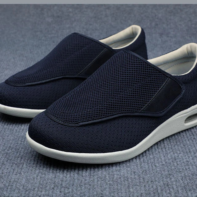 Chaussures de Marche Femme | Maille Aérée avec Fermeture Auto-Agrippante