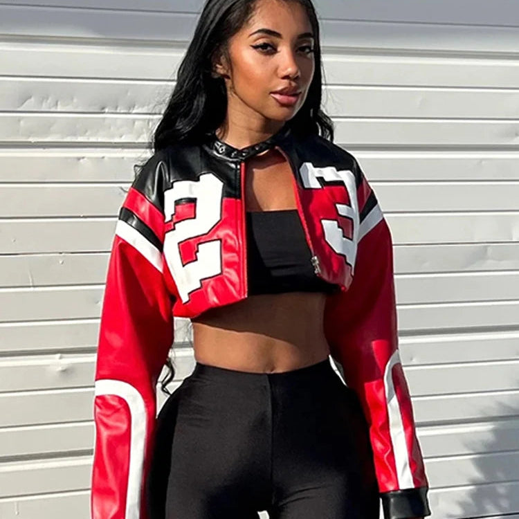 Veste Universitaire Femme en Matière Synthétique