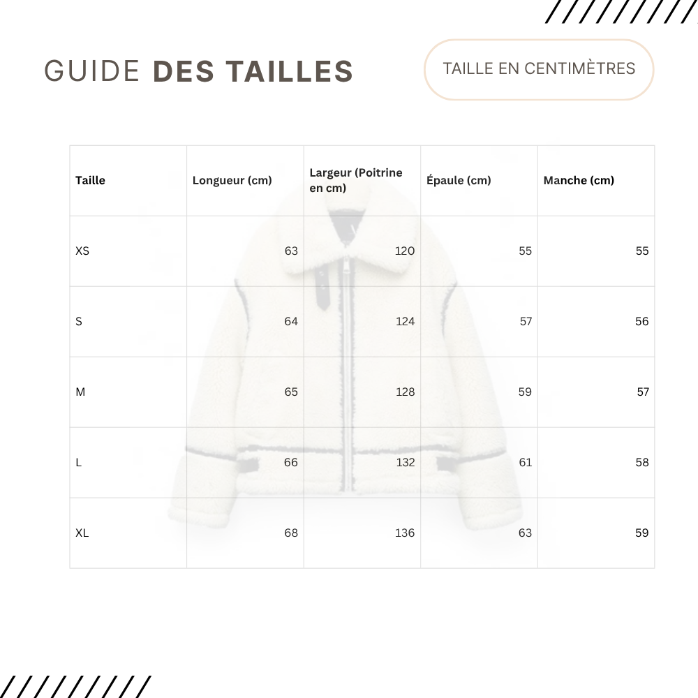 Guides des Tailles