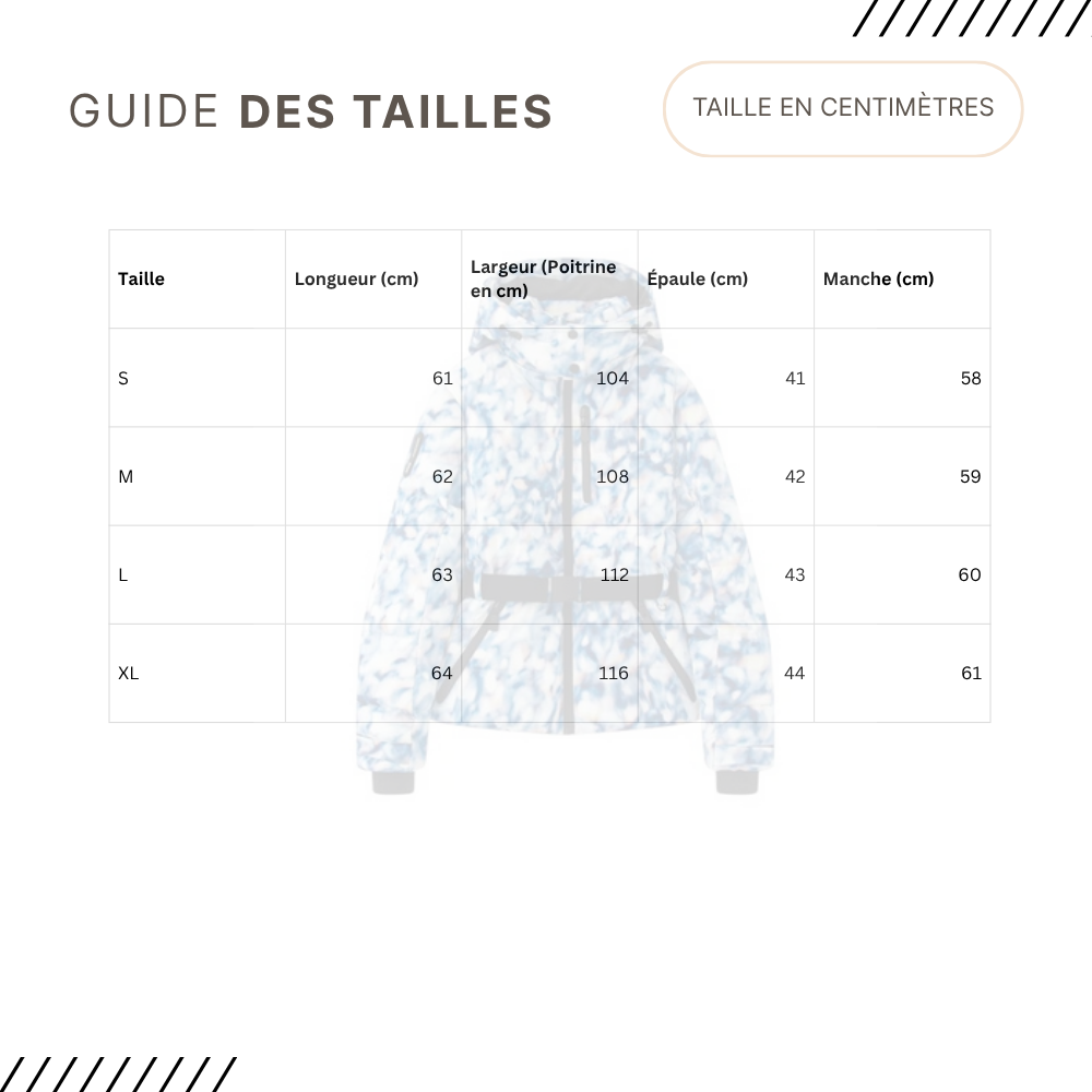 Guides des Tailles