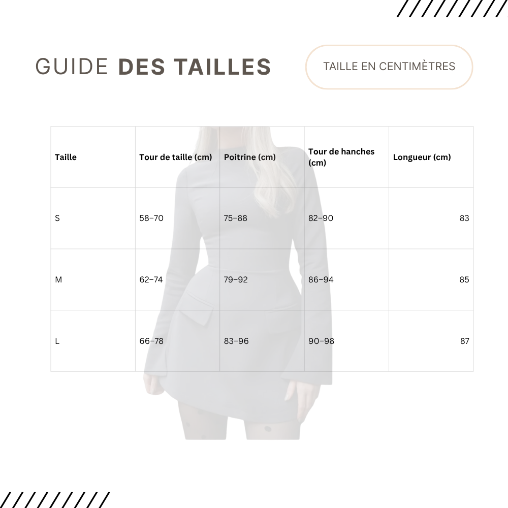 Guides des Tailles