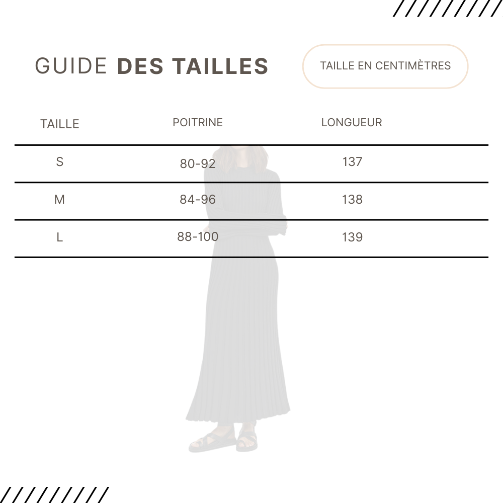 Guides des Tailles