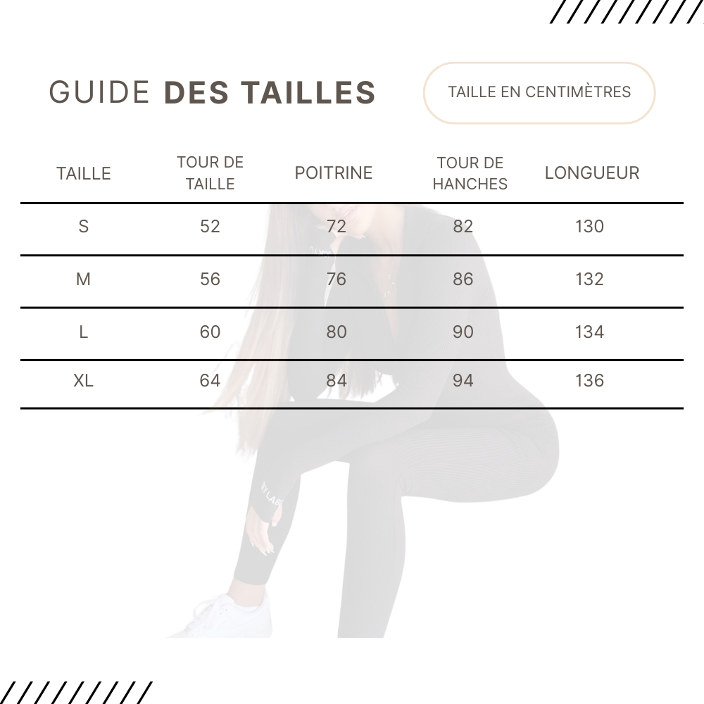 Guides des Tailles