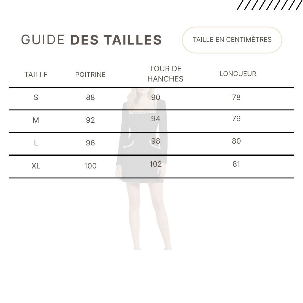 Guides des Tailles