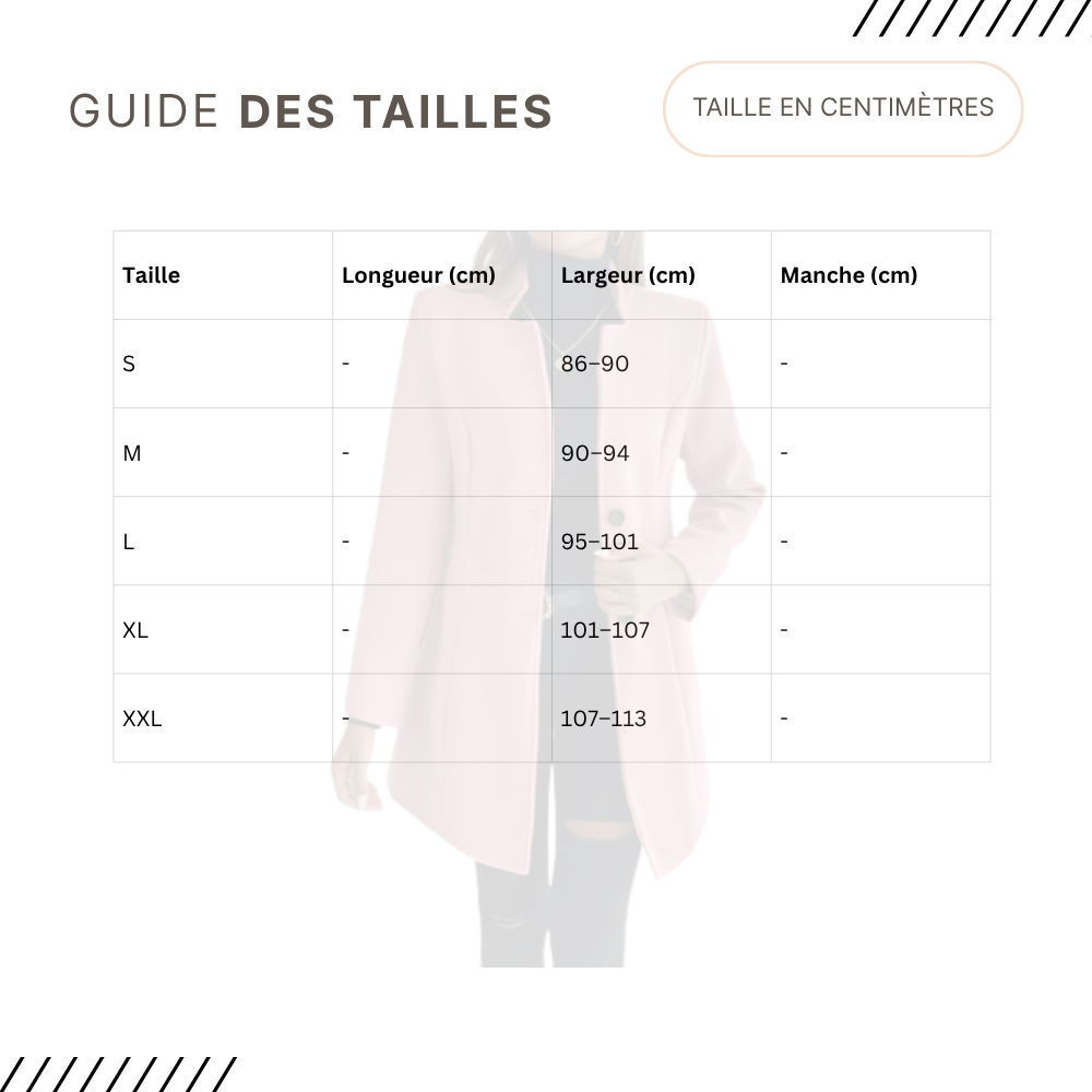 Guides des Tailles