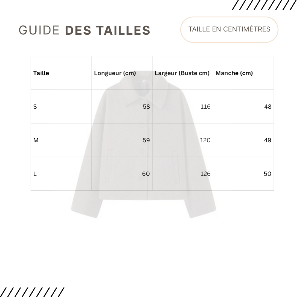 Guides des Tailles
