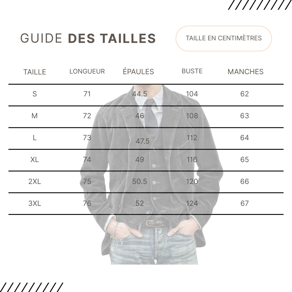 Guides des Tailles