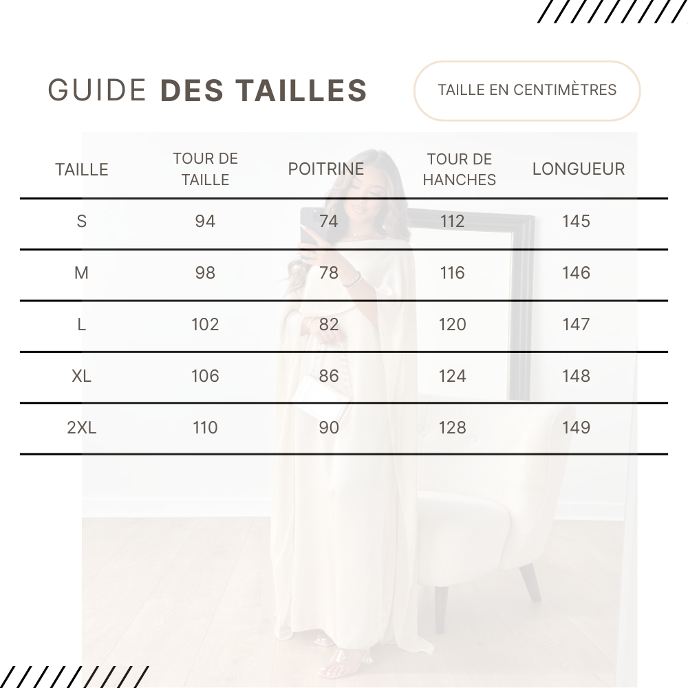 Guides des Tailles