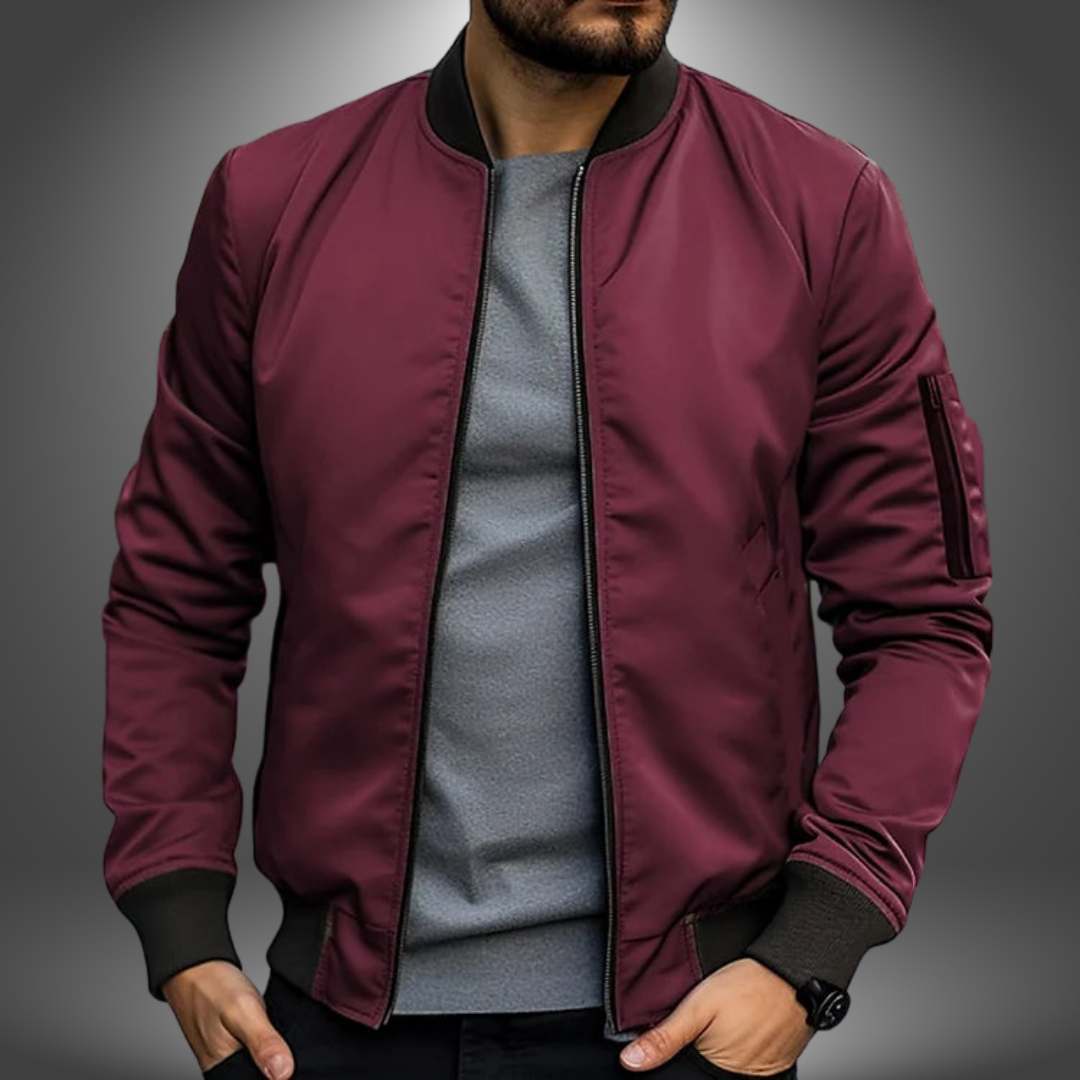 Veste légère homme Coupe droite fonctionnelle Tissu déperlant Mi-saison