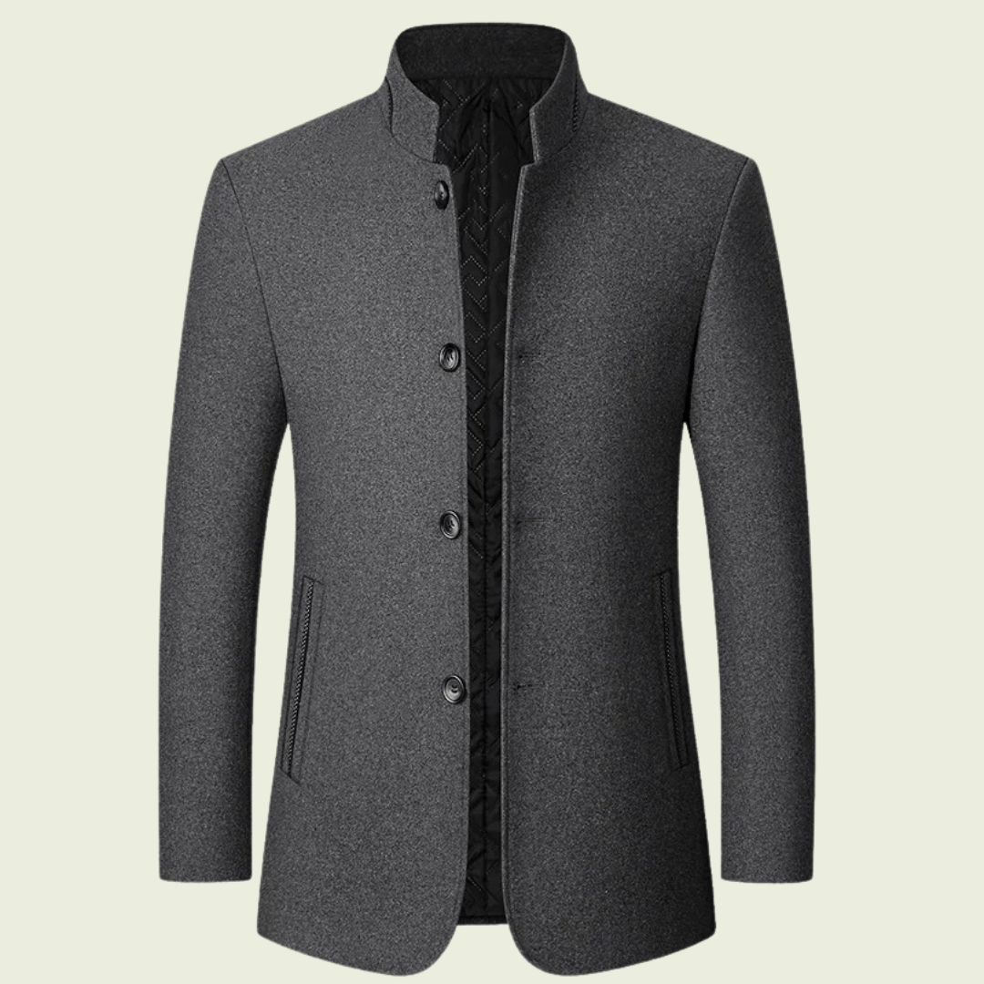 Manteau Trench pour Homme | Tissu Mélangé