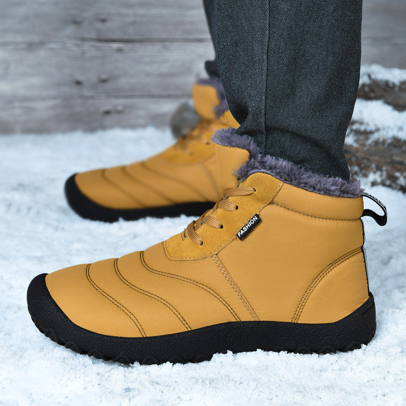 Bottes homme avec doublure synthétique