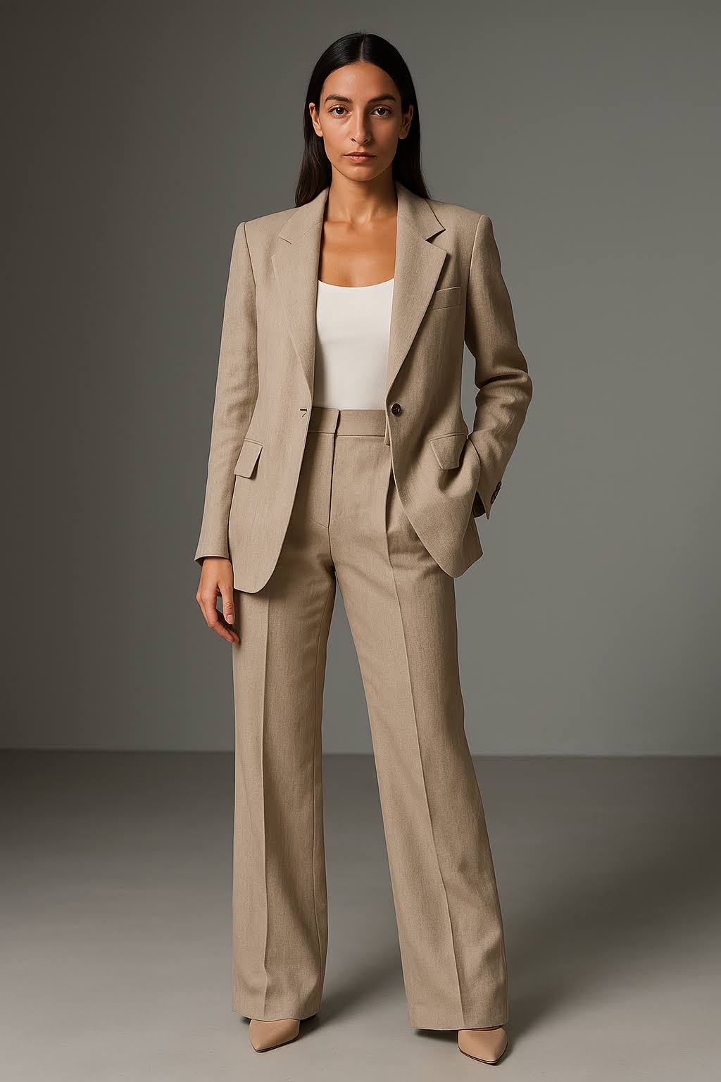 Tailleur Pantalon et Veste Femme