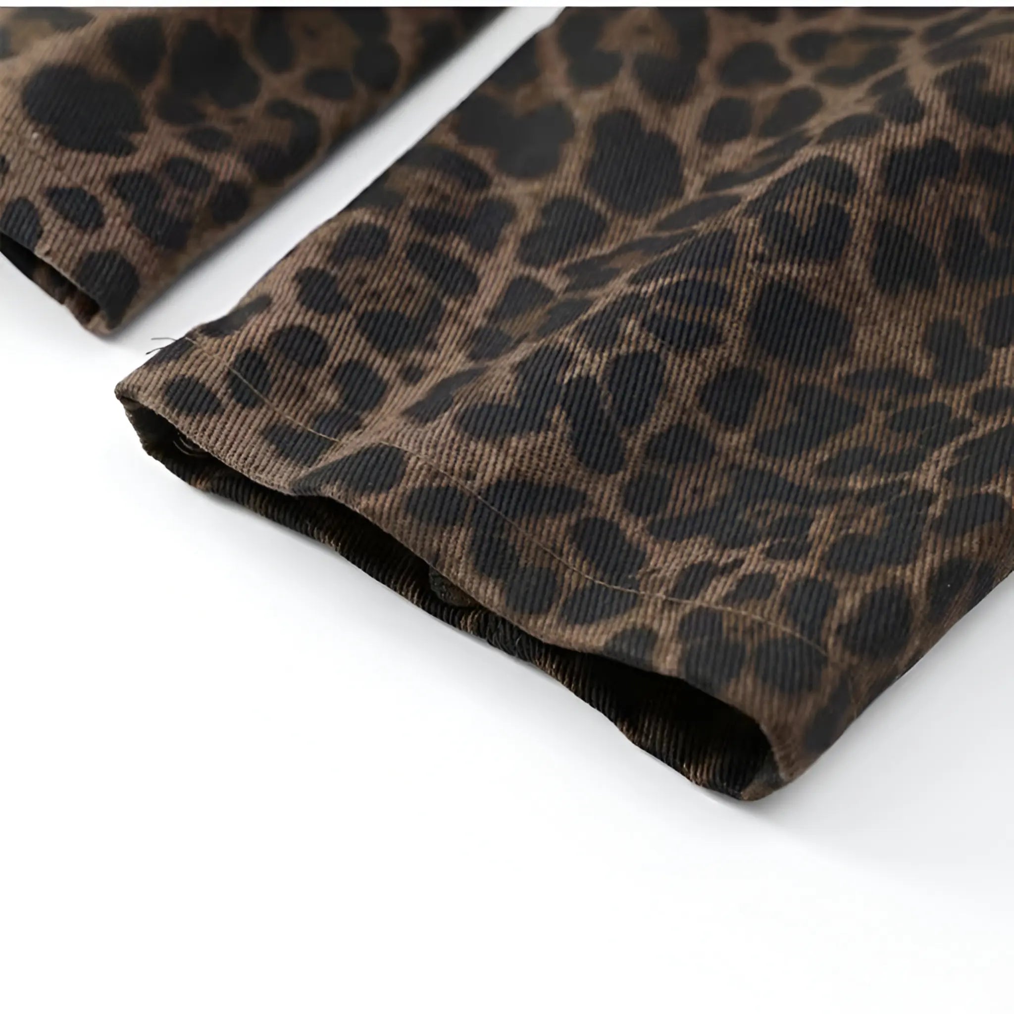 Luipaardprint Losse Jas – High Street Bovenkleding