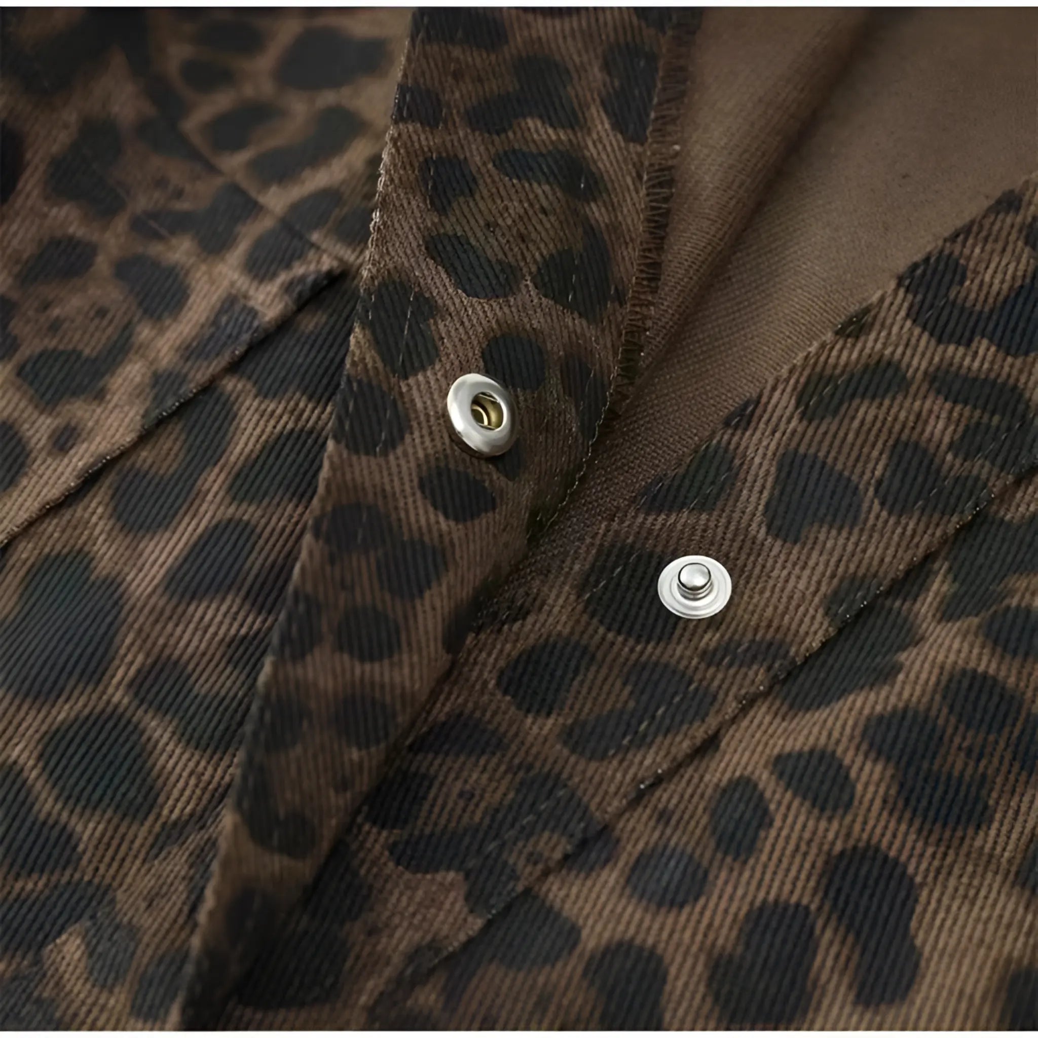 Luipaardprint Losse Jas – High Street Bovenkleding