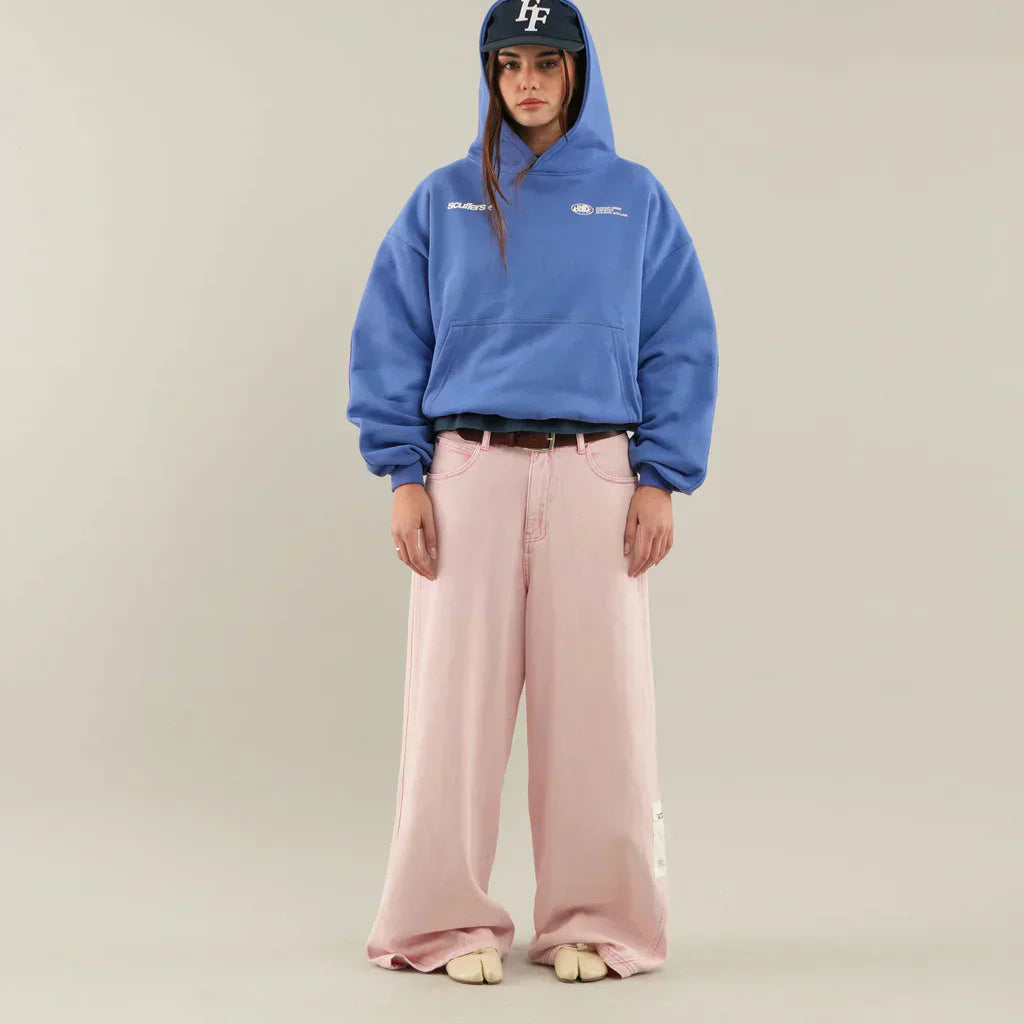 Sweat à capuche colorblock avec imprimé lettres pour homme