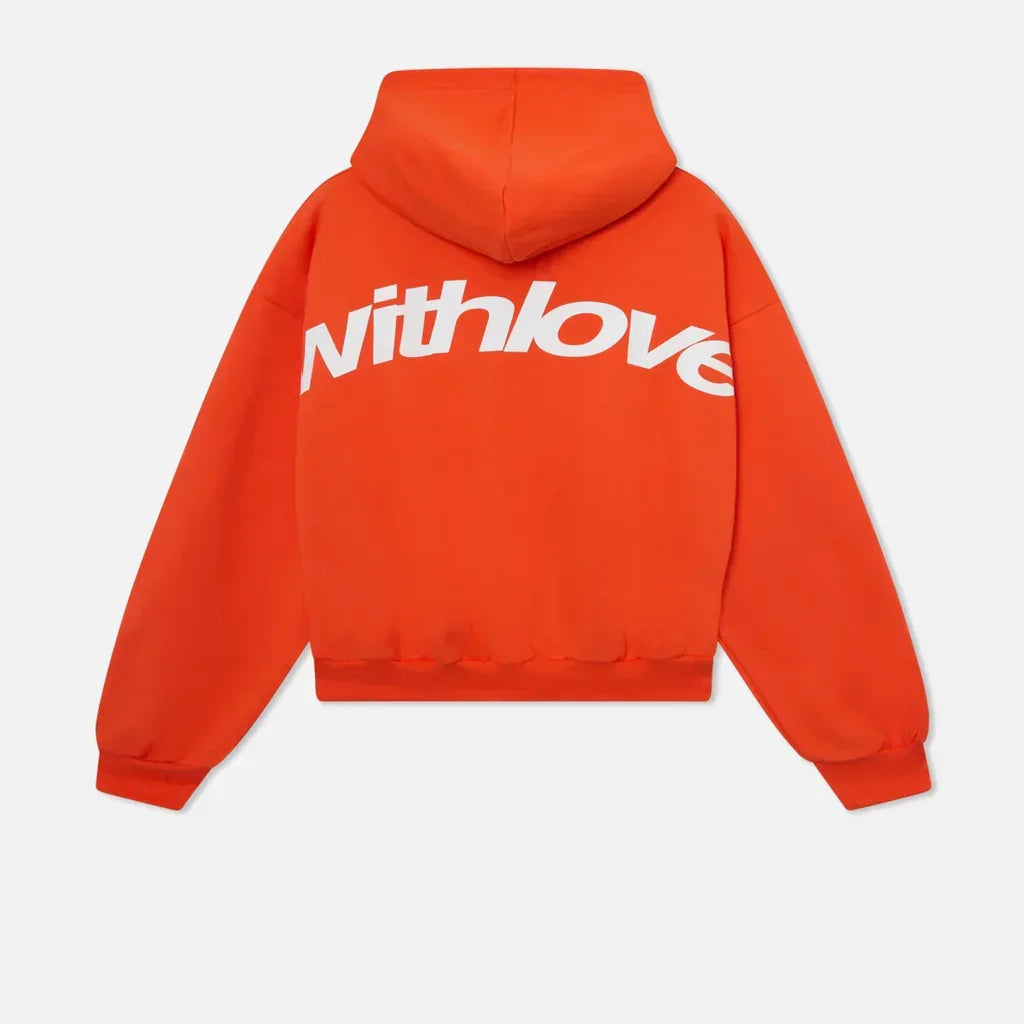 Sweat à capuche colorblock avec imprimé lettres pour homme